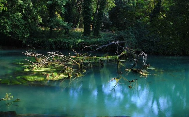 Подземная река Тимаво в Италии