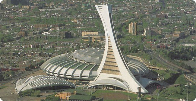 Олимпийский стадион в Монреале
