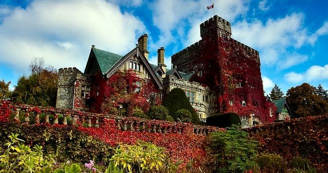 Средневековый замок Хэтли на острове Ванкувер
