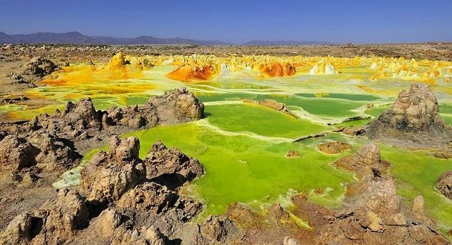 Вулканы Африки. Удивительный Даллол в Эфиопии