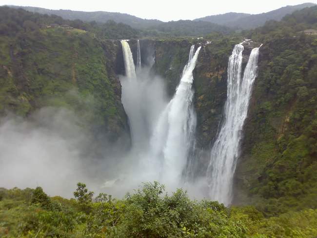 Герсоппа Самый длинный водопад в мире