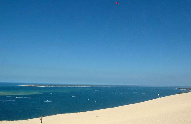 Большая песчаная дюна в Пиле, Франция
